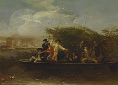 紳士釣り 作： Benjamin West