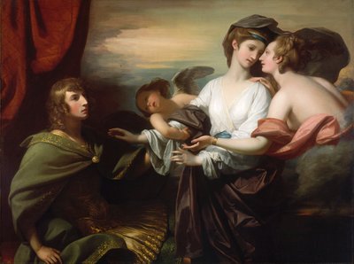 ヘレン、パリへ 作： Benjamin West