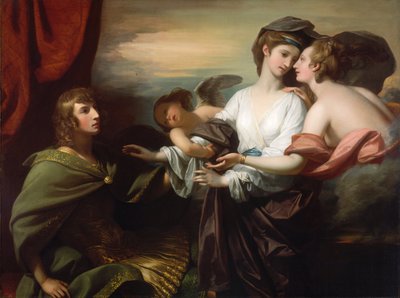 ヘレンはパリに連れて行った、1776 作： Benjamin West