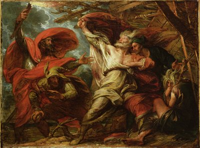 リア王、1788年頃 作： Benjamin West