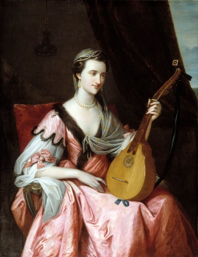 メアリー・ホプキンソン 作： Benjamin West