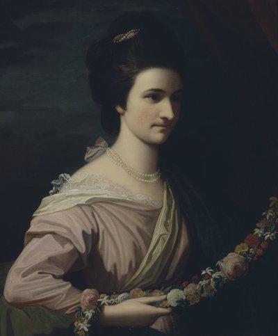 エリザベス・ミルワードさん 作： Benjamin West