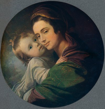 ウェストとチャイルド夫人、1770、1909 作： Benjamin West