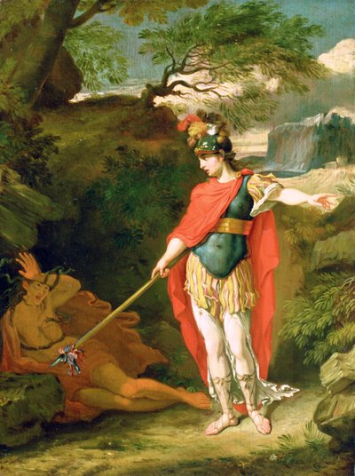 ペルセウスとメドゥーサ 作： Benjamin West