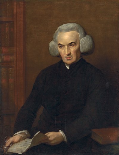 ベンジャミン・フランクリンからの手紙を持っているリチャード・プライス博士の肖像 作： Benjamin West