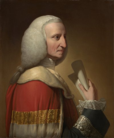 ジョージの肖像、初代リトルトン卿、1772年頃 作： Benjamin West