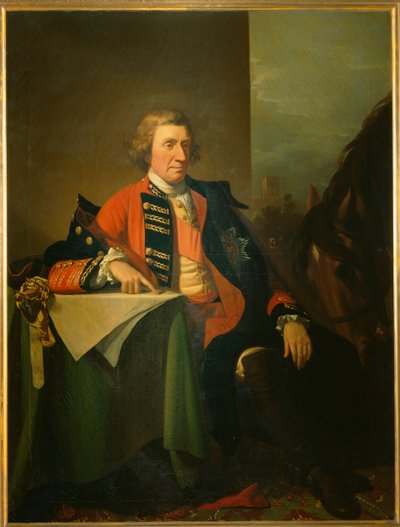 サー・ジョン・グリフィン (キャンバスに油彩) 作： Benjamin West