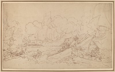 ラ・ホーグの戦いのための研究 [直訳] 作： Benjamin West