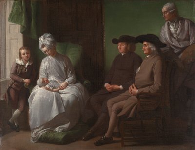 Taiteilija ja hänen perheensä 作： Benjamin West