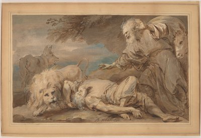 不従順な預言者 作： Benjamin West