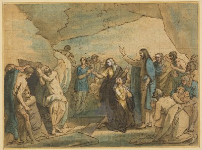 ラザロの復活 作： Benjamin West