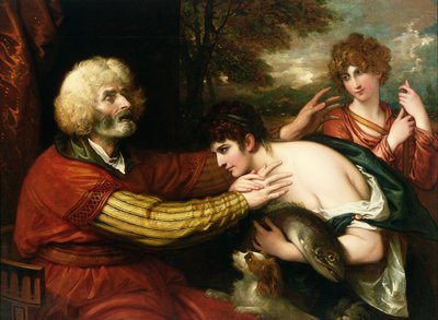 トバイアスの帰還 作： Benjamin West