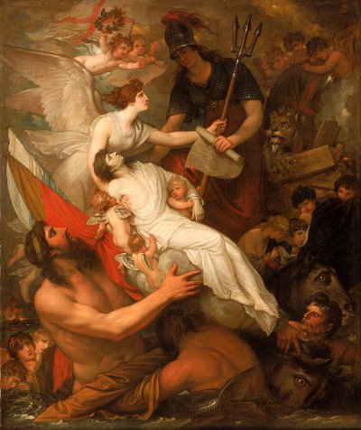 ネルソンの不滅 作： Benjamin West