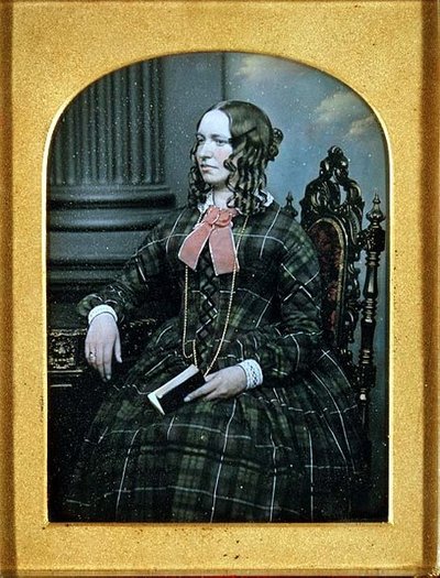 メアリー・エマ・ローパー（ダゲレオタイプ 作： Benjamin West and Edward Kilburn