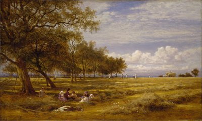 イギリスのヘイフィールド、1878年。 作： Benjamin Williams Leader