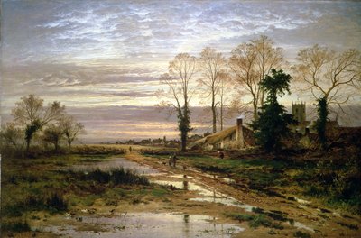 1881年2月フィルダイク 作： Benjamin Williams Leader