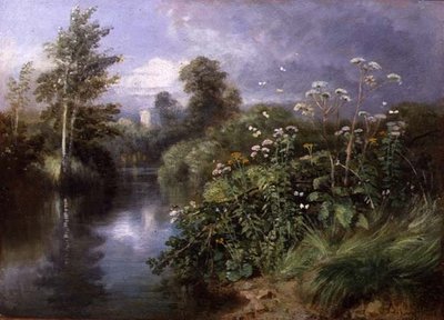 川の岸辺 作： Benjamin Williams Leader