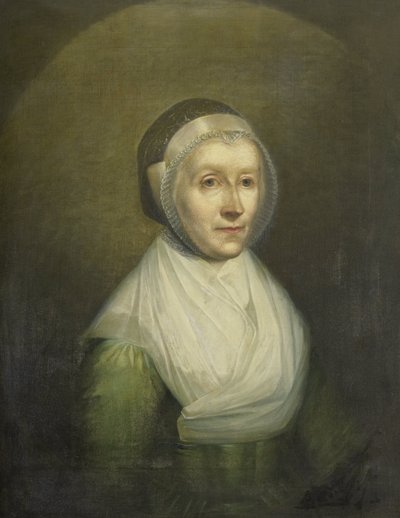 Christina Sebilla Charlotte Bakhuizen（1750-1810）の肖像 作： Benjamin Wolff