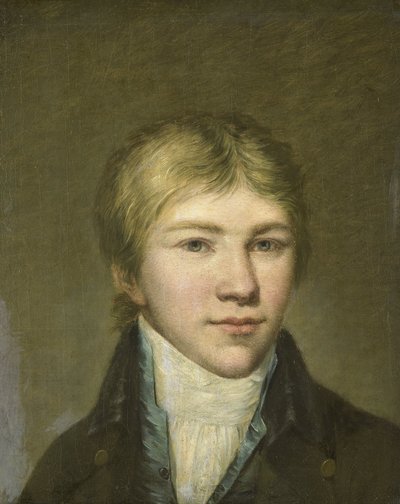 17歳のヘンドリック・アレンド・ヴァン・デン・ブリンクの肖像 作： Benjamin Wolff