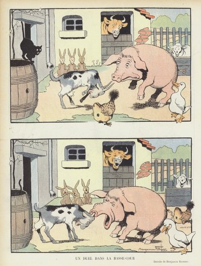 ル・リールのイラスト 作： Benjamin Rabier