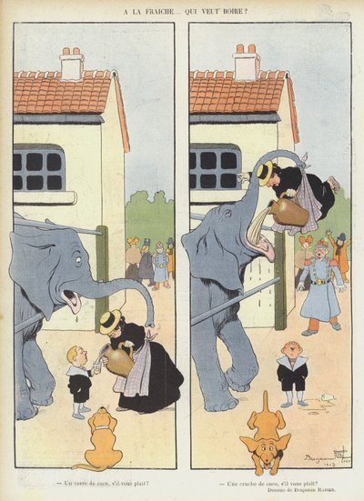 ル・リールのイラスト 作： Benjamin Rabier