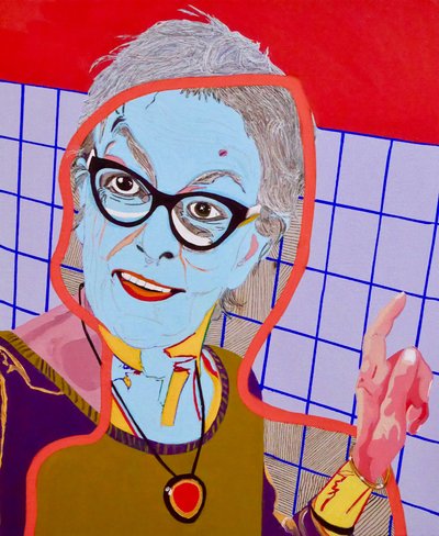 愚か者の船ジュヌヴィエーヴ、2020年（キャンバスに油彩） 作： Benoit Erwann Boucherot
