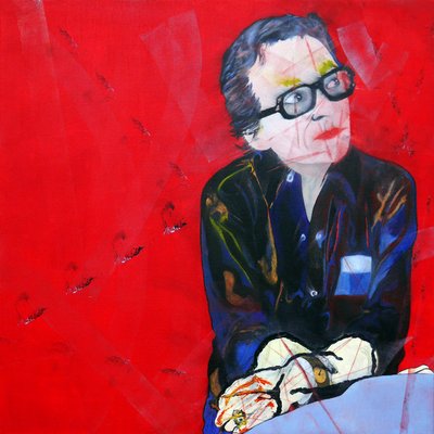 ルージュ・デュラス2, 2013（キャンバスに油彩） 作： Benoit Erwann Boucherot