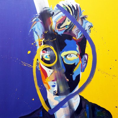 肖像画：アストリッド、2016年（キャンバスに油彩） 作： ブノワ・エルワン・ブシュロ