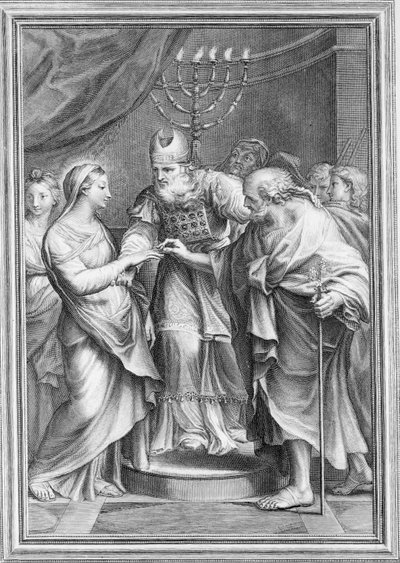 聖母の結婚、1645-1724。 作： Benoît Farjat