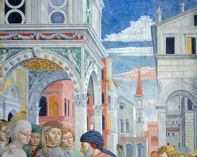 St.Augustineの物語 作： Benozzo di Lese di Sandro Gozzoli