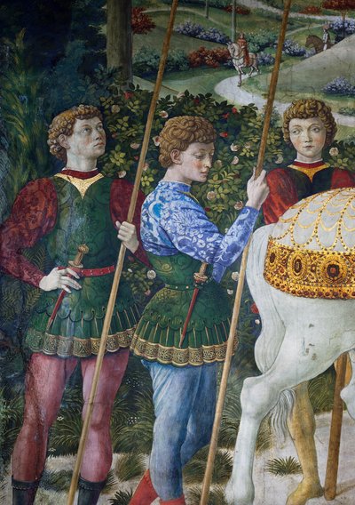 マギの行列」（詳細 作： Benozzo di Lese di Sandro Gozzoli