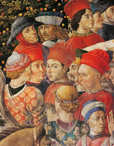 マギの騎馬隊 作： Benozzo di Lese di Sandro Gozzoli