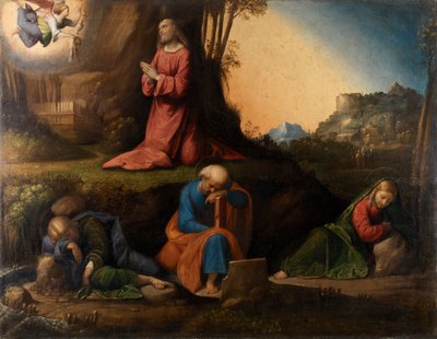 庭の苦悶、1524 作： Benvenuto Tisi da Garofalo