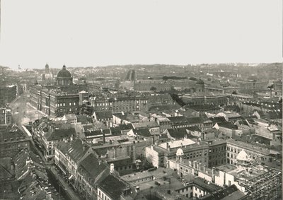 1895年、ドイツのベルリンの街のパノラマ。 作： Berlin Photographic Co