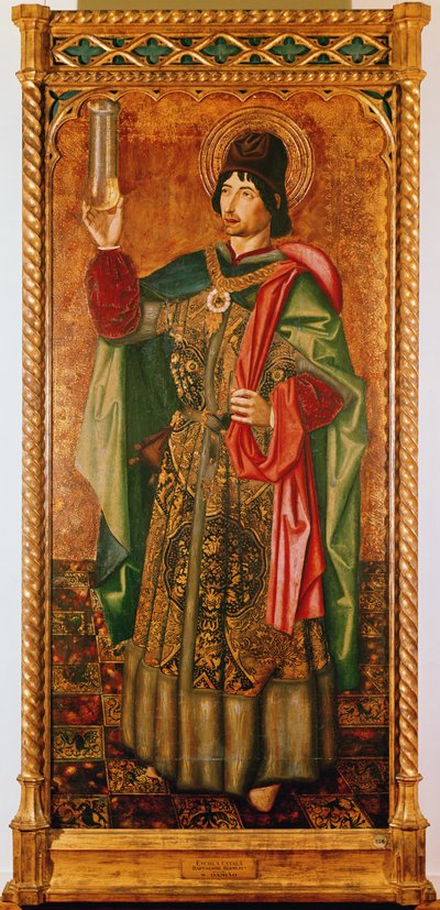 聖ダミアン、1490年頃 作： Bermejo