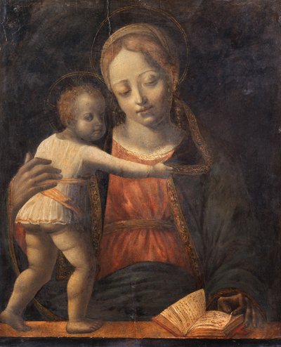マドンナと子供 作： Bernadino Jacobi Butinone