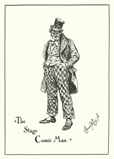 The Stage Comic Man (everything) 作： Bernard (after) Partridge