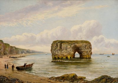 マースデン・ロック 1880-1900年頃 油彩・キャンバス 作： Bernard Benedict Hemy