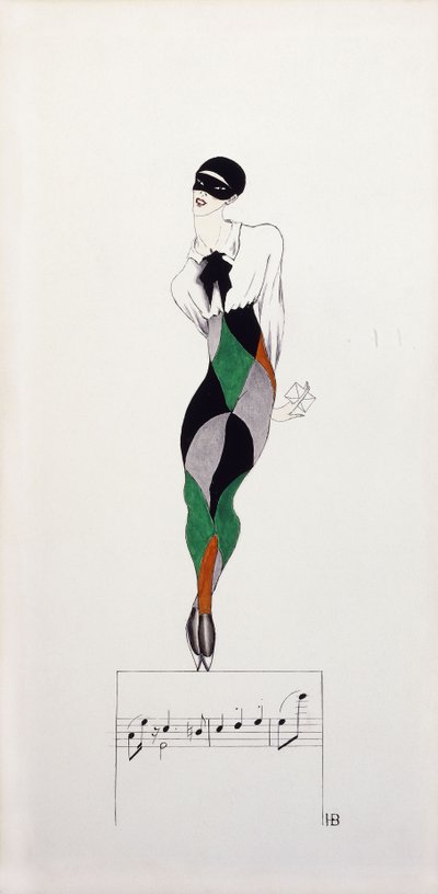 Pierrot 作： Bernard Boutet de Monvel