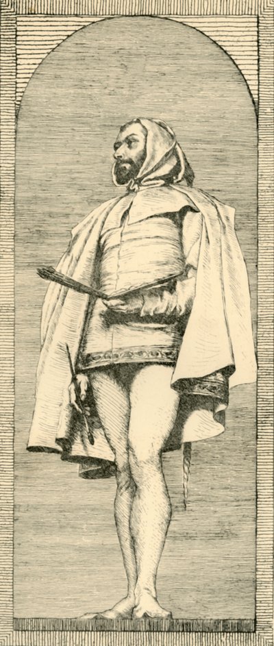ジョヴァンニチマブエ：モザイクのデザイン、c1868、1881年。 作： Bernard Collier