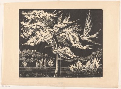 開花リンゴの木 (オブジェクトの元のタイトル) 作： Bernard Essers (signed by artist)