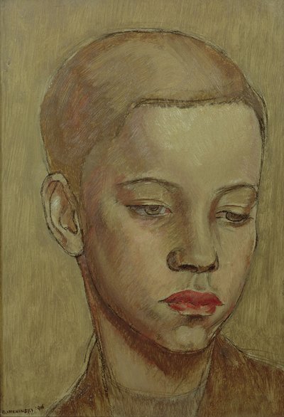 少年の頭 作： Bernard Meninsky