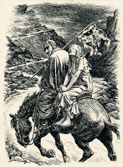 勝利の道-ステージVI、c1920 作： Bernard Partridge