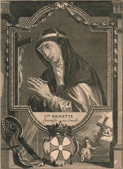 Ste。ブリジット、1713年。 作： Bernard Picart