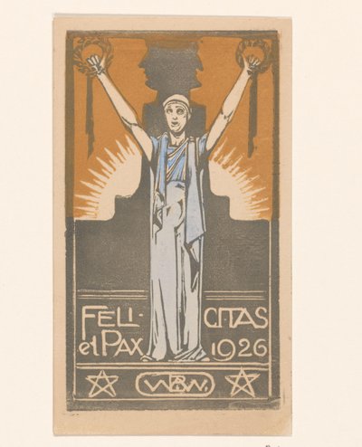 幸福と平和 1926 (オブジェクトの元のタイトル) 作： Bernard Willem Wierink