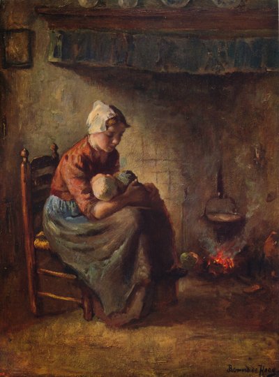 コテージマドンナ、c1915 作： Bernard de Hoog