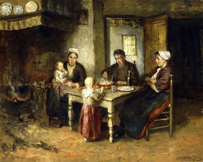 夕飯 作： Bernard de Hoog