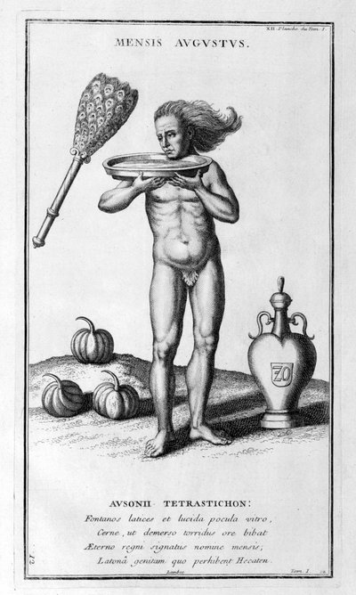 1757年8月の描写 作： Bernard de Montfaucon