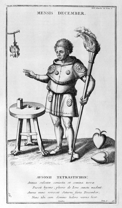 1757年12月の表現 作： Bernard de Montfaucon