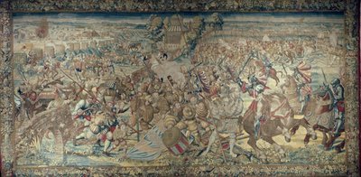 パヴィアの戦いのエピソード (1525) 作： Bernard van Orley